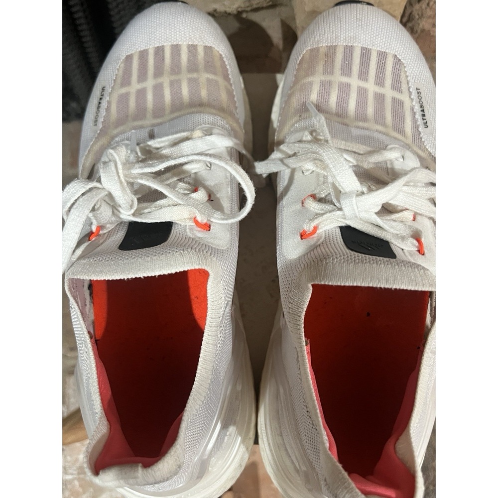 adidas Ultraboost 20 Women's 9 Grey Coral EG0719 Running Shoes Boost 2020 - Picture 7 of 8